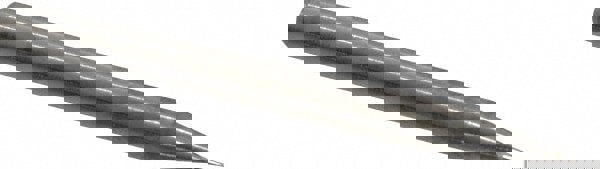 Square End Mill: 0.01'' Dia, 1/32'' LOC, 1/8'' Shank Dia, 1-1/2'' OAL, 2 Flutes, Solid Carbide